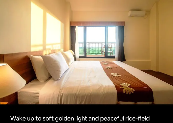 New! Serenity Twin Penthouse Loft Rice View デンパサール